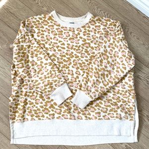 AE leopard over-sized crew